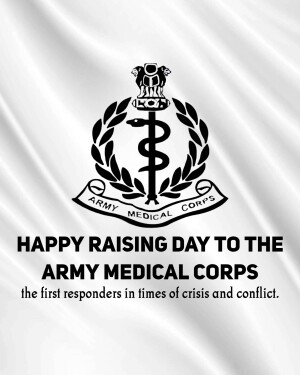 Raising day of the Army Medical Corps