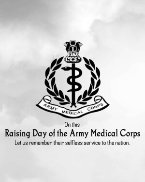 Raising day of the Army Medical Corps