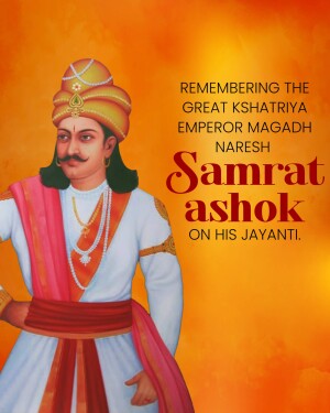 Samrat Ashoka Jayanti