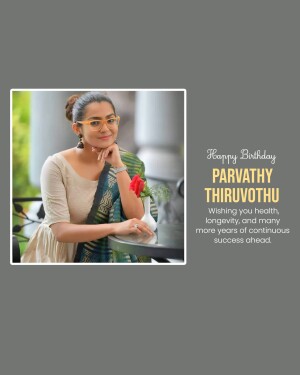 Parvathy Thiruvothu Birthday