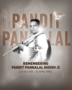 Pannalal Ghosh Punyatithi