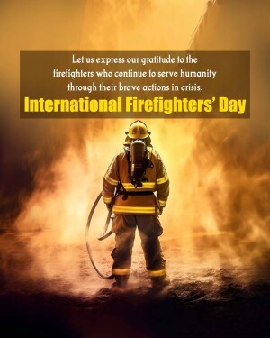 International Firefighters' Day