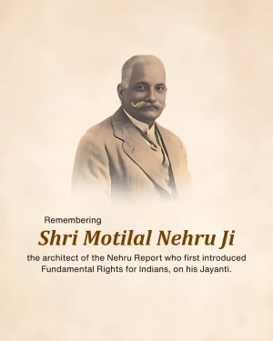 Motilal Nehru Jayanti