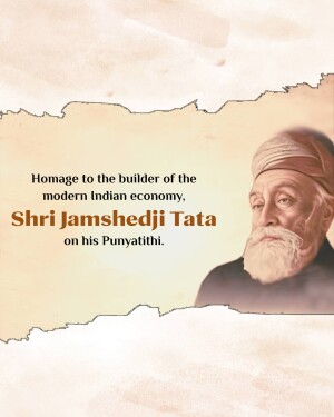 Jamsetji Tata Punyatithi