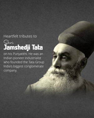Jamsetji Tata Punyatithi