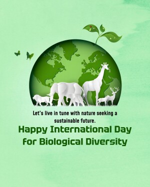 International Day for Biological Diversity