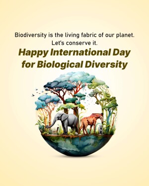 International Day for Biological Diversity