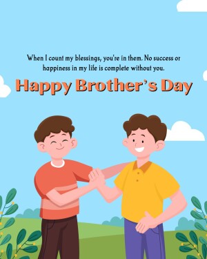 Happy Brother's Day