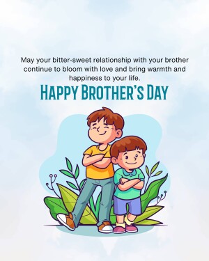 Happy Brother's Day