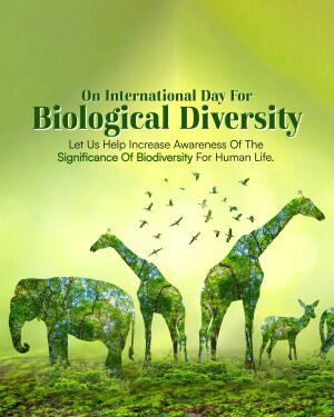 International Day for Biological Diversity
