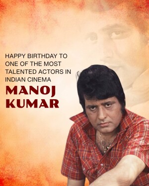 Manoj Kumar Birthday