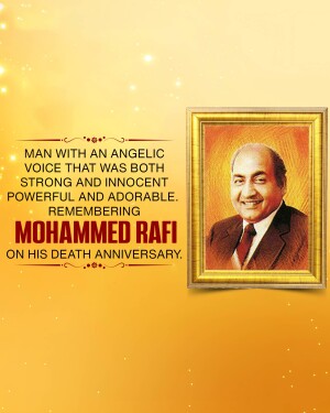 Mohammed Rafi Punyatithi