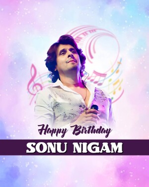 Sonu Nigam Birthday