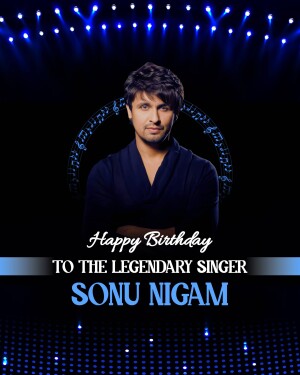 Sonu Nigam Birthday