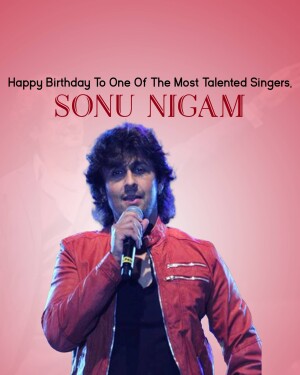Sonu Nigam Birthday