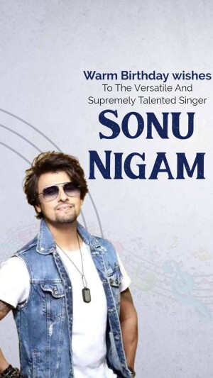 Sonu Nigam Birthday