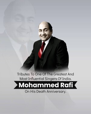 Mohammed Rafi Punyatithi