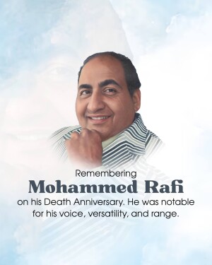 Mohammed Rafi Punyatithi