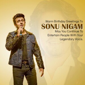 Sonu Nigam Birthday