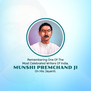 Munshi Premchand Janm Jayanti
