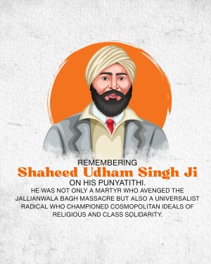 Shaheed Udham Singh Punyatithi
