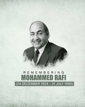 Mohammed Rafi Punyatithi