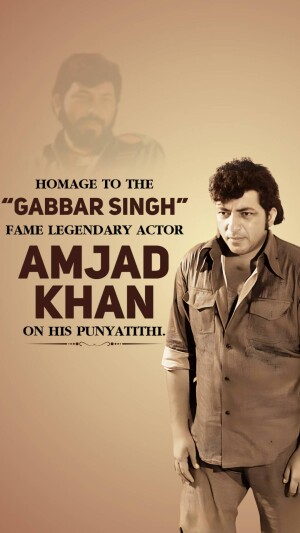 Amjad Khan Punyatithi