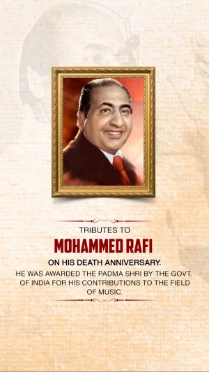 Mohammed Rafi Punyatithi