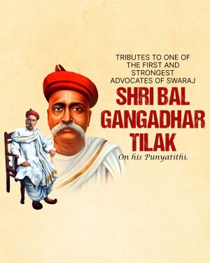 Bal Gangadhar Tilak Punyatithi
