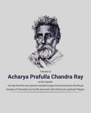 Prafulla Chandra Ray Jayanti