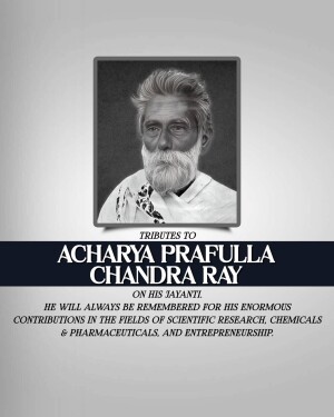 Prafulla Chandra Ray Jayanti