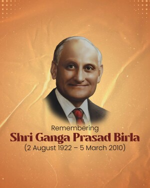 Ganga Prasad Birla Ji Jayanti