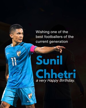 Sunil Chhetri Birthday
