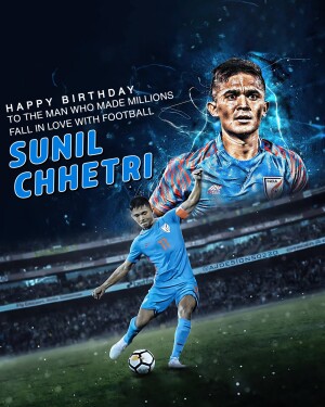 Sunil Chhetri Birthday