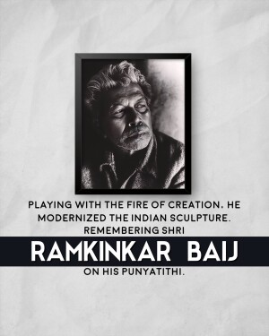 Ramkinkar Baij Punyatithi