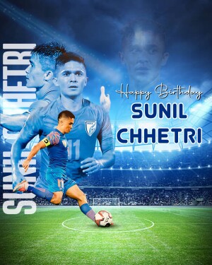 Sunil Chhetri Birthday