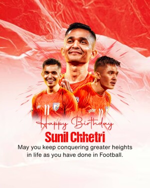 Sunil Chhetri Birthday
