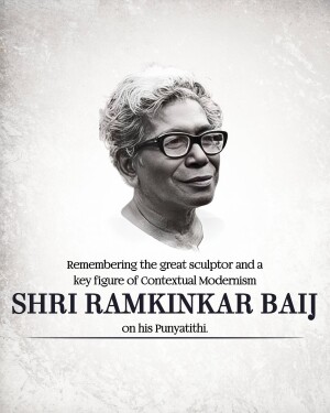 Ramkinkar Baij Punyatithi