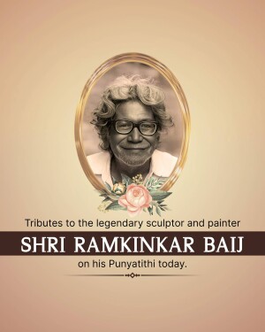 Ramkinkar Baij Punyatithi