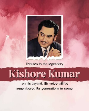 Kishore Kumar Jayanti