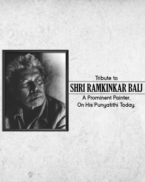 Ramkinkar Baij Punyatithi