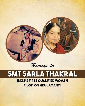 Sarla Thakral Ji Jayanti