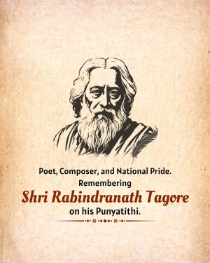 Rabindranath Tagore Punyatithi