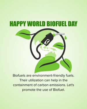 World Biofuel Day