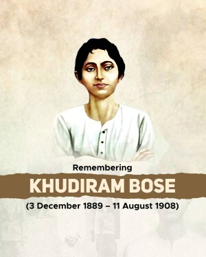 Khudiram Bose Punyatithi
