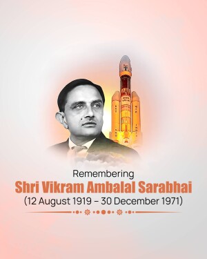 Vikram Sarabhai Jayanti