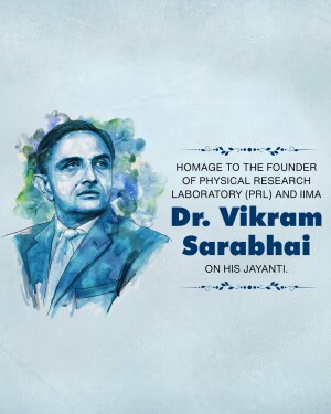 Vikram Sarabhai Jayanti