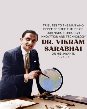 Vikram Sarabhai Jayanti