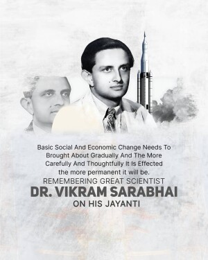 Vikram Sarabhai Jayanti