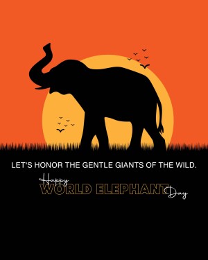 World Elephant Day